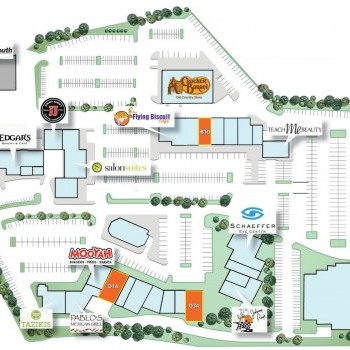 Plan of mall Shops at the Colonnade