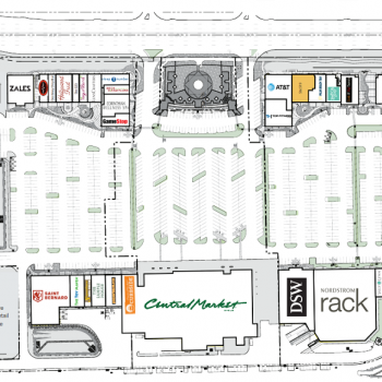 Plan of mall Shops Of Southlake