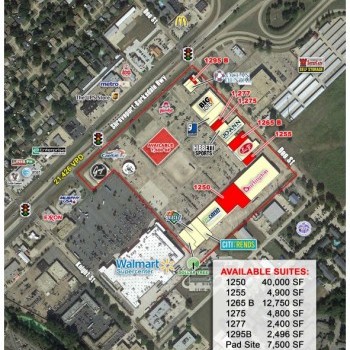 Plan of mall Shreve City Shopping Center