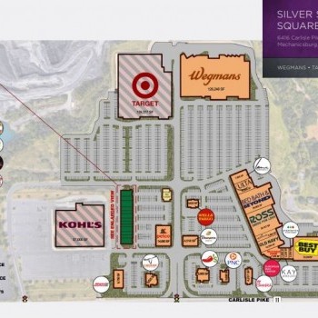 Plan of mall Silver Spring Square