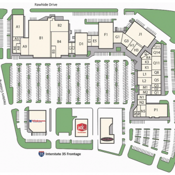Plan of mall Sky Ridge Plaza