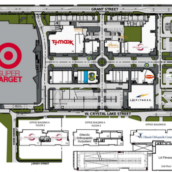 Plan of mall SoDo Shopping Center