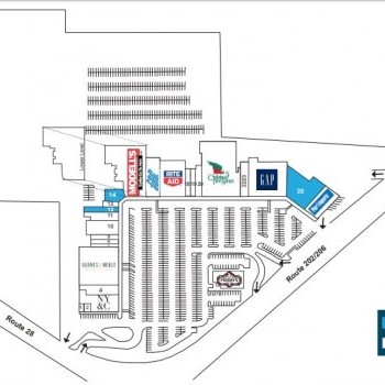 Plan of mall Somerset Shopping Center