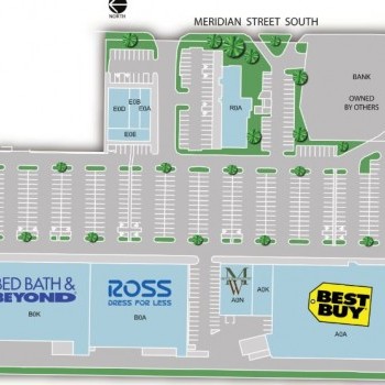 Plan of mall South Hill Center