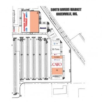 Plan of mall South Rivers Market