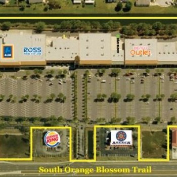 Plan of mall Southchase Village
