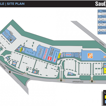 Plan of mall Southdale Shopping Center
