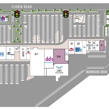 Plan of mall Southgate Plaza