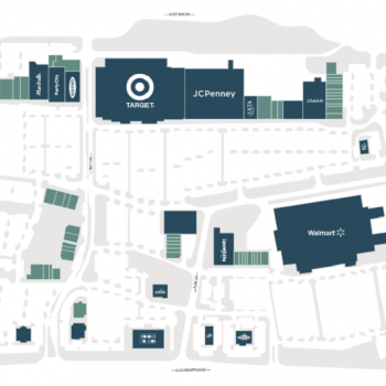 Plan of mall Southpark Meadows I & II