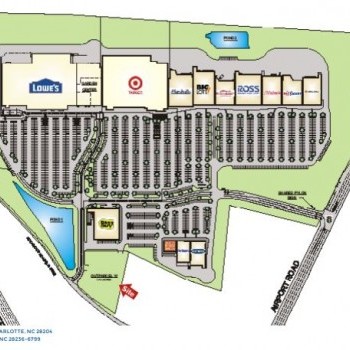 Plan of mall Southridge Shopping Center