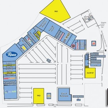 Plan of mall Southside Plaza
