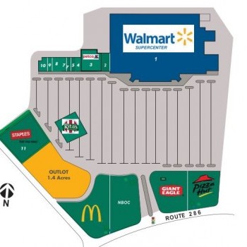 Plan of mall Southtowne Plaza