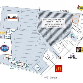 Plan of mall SouthWest Square