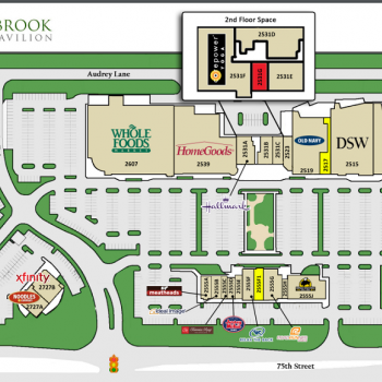 Plan of mall Springbrook Prairie Pavilion