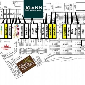 Plan of mall Square One Plaza