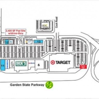 Plan of mall Stafford Park