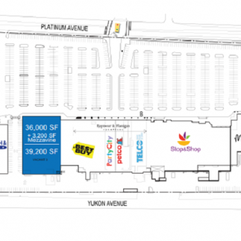 Plan of mall Staten Island Pergament Mall