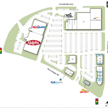 Plan of mall Stevenson Ranch Plaza