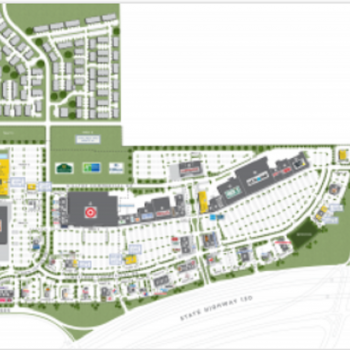 Plan of mall Stone Hill Town Center