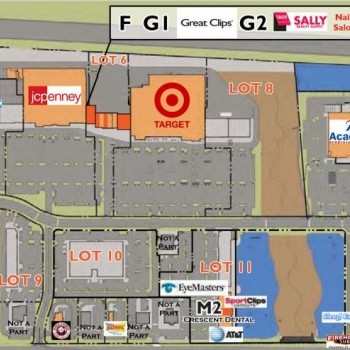 Plan of mall StoneCreek Crossing