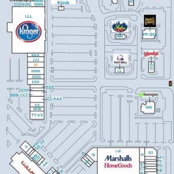 Plan of mall StoneRidge Plaza