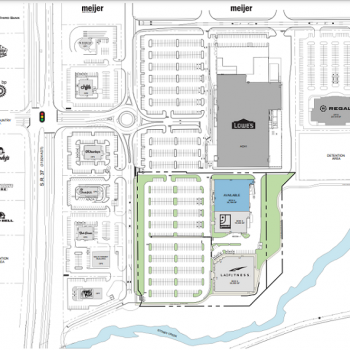 Plan of mall Stoney Creek Commons