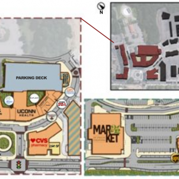 Plan of mall Storrs Center
