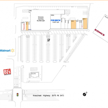 Plan of mall Suffolk Plaza
