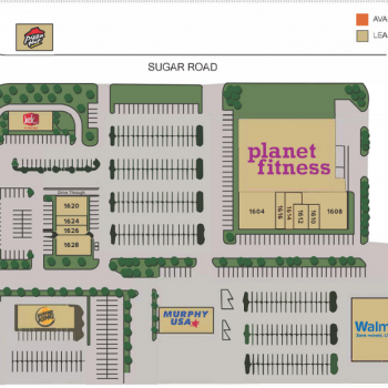 Plan of mall Sugar Plaza