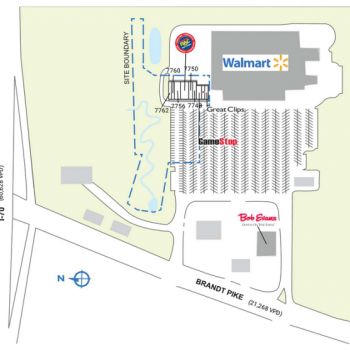 Plan of mall Sulphur Grove