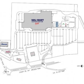 Plan of mall Summit Square