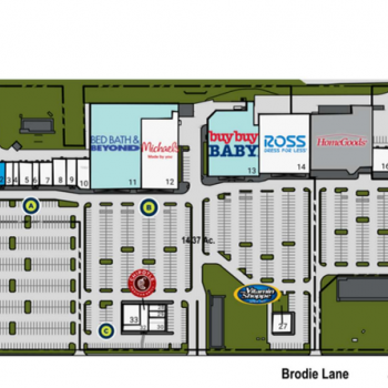 Plan of mall Sunset Valley Marketfair