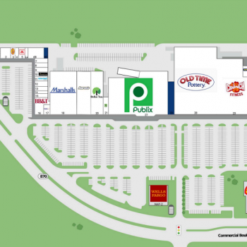 Plan of mall Sunshine Plaza