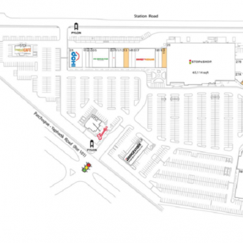 Plan of mall Sunshine Square