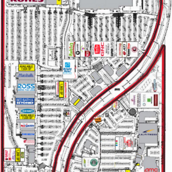 Plan of mall Superstition Gateway East