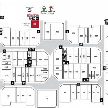 Plan of mall Tanger Outlets Grand Rapids