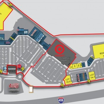 Plan of mall Tannehill Promenade