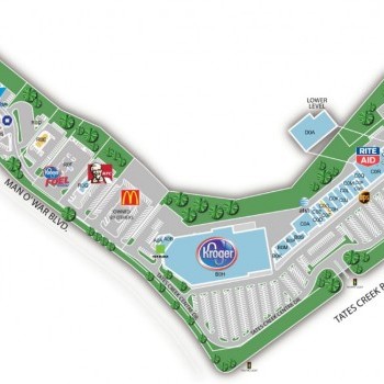 Plan of mall Tates Creek Centre