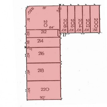 Plan of mall Taylors Square