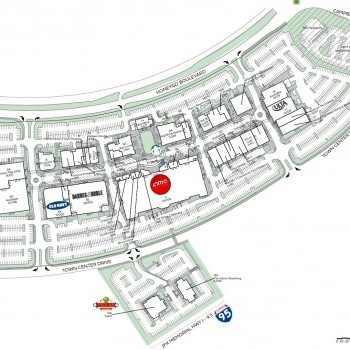 Plan of mall The Avenue at White Marsh