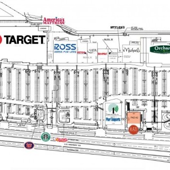 Plan of mall The Crossings