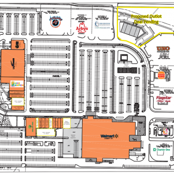 Plan of mall The Forum at Gateways