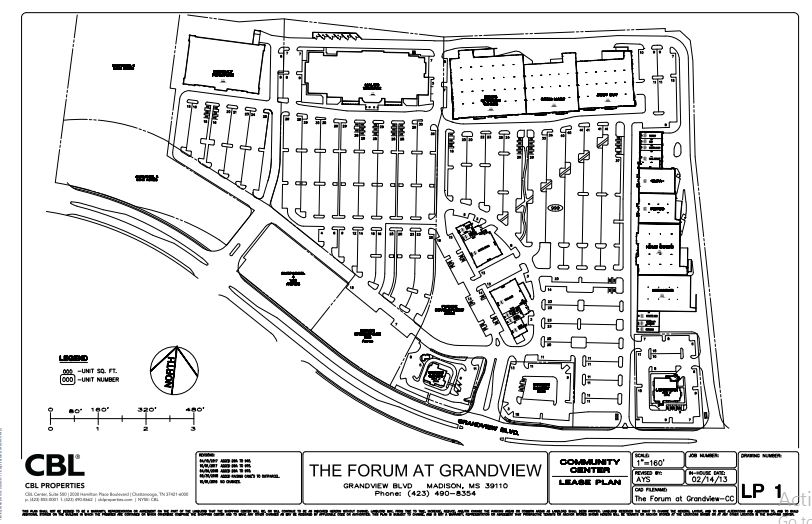 The Forum at Grandview store list, hours, (location Madison