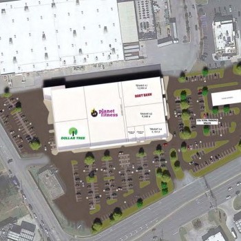 Plan of mall The Fountain Shopping center