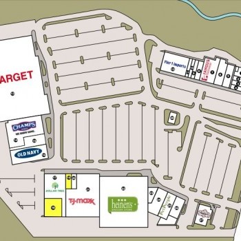 Plan of mall The Greens of Strongsville