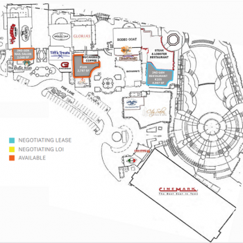 Plan of mall The Harbor