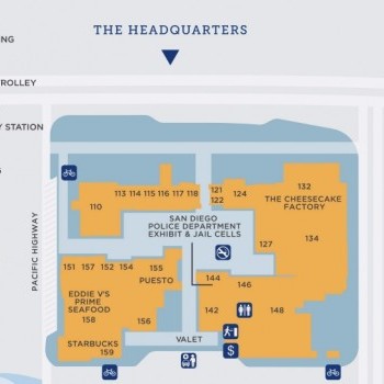 Plan of mall The Headquarters