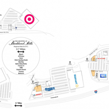 Plan of mall The Manchester Collection