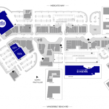 Plan of mall The Mercato