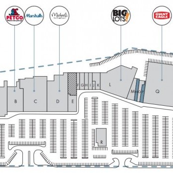 Plan of mall The Pavilion